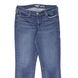 LEVI'S Denizen Womens Jeans Blue Slim Tapered Stone Wash W32 L27