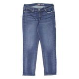 LEVI'S Denizen Womens Jeans Blue Slim Tapered Stone Wash W32 L27