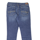 LEVI'S Denizen Womens Jeans Blue Slim Tapered Stone Wash W32 L27