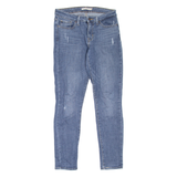 LEVI'S 711 Womens Jeans Blue Slim Skinny W28 L30