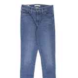 LEVI'S 310 Shaping BIG E Womens Jeans Blue Slim Skinny Stone Wash W26 L32