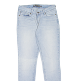 LEVI'S Mid Rise Womens Jeans Blue Slim Skinny Stone Wash W27 L32