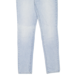 LEVI'S Mid Rise Womens Jeans Blue Slim Skinny Stone Wash W27 L32