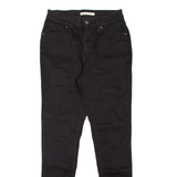 LEVI'S 721 High Rise Womens Jeans Black Slim Skinny W27 L30