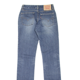LEVI'S 555 03 Womens Jeans Blue Slim Straight Stone Wash W28 L32