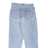 Womens Jeans Blue Regular Mom 90s Stone Wash W27 L27