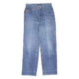 NATHALIE B Womens Jeans Blue Regular Straight Stone Wash W27 L29