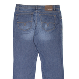 PIERRE CARDIN Deauville Mens Jeans Blue Regular Tapered Stone Wash W38 L28
