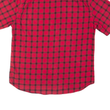 RALPH LAUREN Mens Shirt Red Plaid M