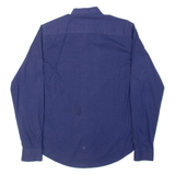 TOMMY HILFIGER Mens Shirt Blue Spotted Long Sleeve M