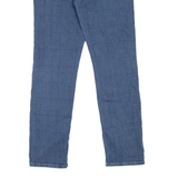 LEVI'S 511 Jeans Check Mens Blue Slim Straight W30 L32