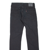 LEVI'S 511 Jeans Mens Black Slim Straight W30 L32