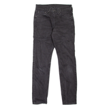 LEVI'S 512 Jeans Mens Black Slim Tapered W28 L27