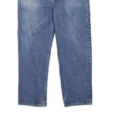 LEVI'S 550 Jeans Mens Blue Relaxed Tapered Stone Wash W36 L30