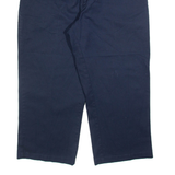 DICKIES Mens Trousers Blue Relaxed Straight W36 L25