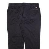 DICKIES Mens Trousers Black Regular Straight W40 L30
