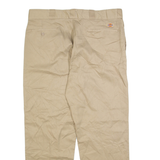 DICKIES Mens Trousers Beige Regular Straight W38 L30