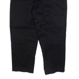 DICKIES Mens Trousers Black Relaxed Tapered W34 L26