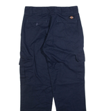 DICKIES Cargo Mens Trousers Blue Regular Straight W30 L32