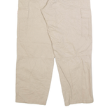 DICKIES Cargo Womens Trousers Beige Relaxed Tapered W28 L27