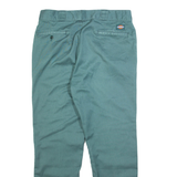 DICKIES Mens Trousers Blue Regular Straight W36 L30