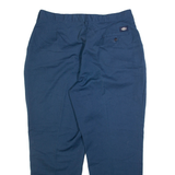 DICKIES Mens Trousers Blue Relaxed Tapered W32 L27