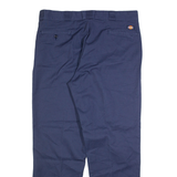 DICKIES 874 Workwear Mens Trousers Blue Regular Straight W40 L32