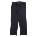 DICKIES Mens Trousers Blue Regular Straight W31 L30