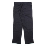 DICKIES Mens Trousers Blue Regular Straight W31 L30
