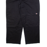 DICKIES Mens Trousers Black Relaxed Straight W40 L30