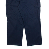 DICKIES Cargo Mens Trousers Blue Relaxed Straight W40 L30