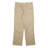 DICKIES 874 Workwear Mens Trousers Beige Regular Straight W38 L30