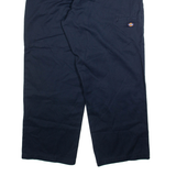 DICKIES Mens Trousers Blue Regular Straight W38 L30