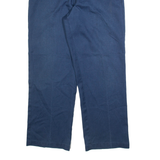 DICKIES Mens Trousers Blue Regular Straight W34 L30