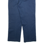 DICKIES Mens Trousers Blue Regular Straight W34 L30