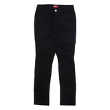 DICKIES Womens Trousers Black Slim Skinny W29 L31