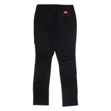 DICKIES Womens Trousers Black Slim Skinny W29 L31