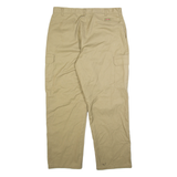 DICKIES Cargo Mens Trousers Beige Regular Straight W38 L32