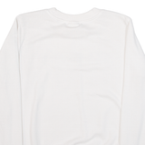 CHAMPION Womens Sweatshirt White M