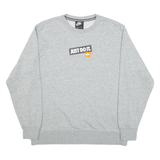 NIKE Mens Sweatshirt Grey S