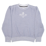 REPLAY Womens Sweatshirt Blue M