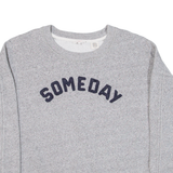 LEVI'S Womens Sweatshirt Grey S