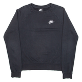 NIKE Mens Sweatshirt Black S