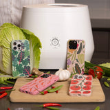 Seashell Veggie Patch iPhone 15 Pro Case