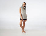Lâcher Prise - Echapé Grey Sleeveless Top