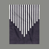 Ziggurat Throw Blanket - Marine