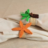 Sunset Starfish Napkin Ring