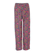 Upcycled - The Winnie - Relaxed Pants in Concentric Pink