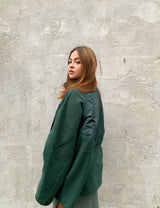 Upcycled Green Fleece