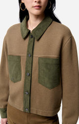 Jacket 4hvc09-v03351 Kaki